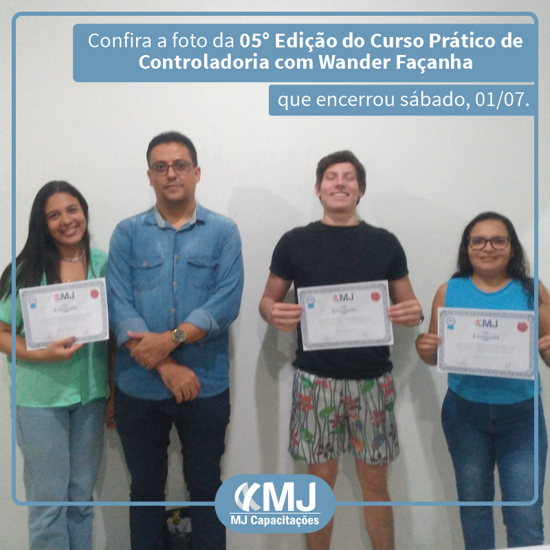 Foto da quinta edição do Curso Prático de Controladoria