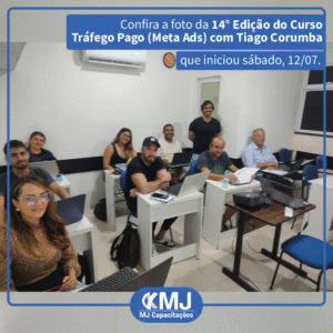 14ª edição do Curso Tráfego Pago (Meta Ads) com Tiago Corumba