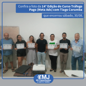 14ª Edição do Curso Tráfego Pago (Meta Ads) com Tiago Corumba