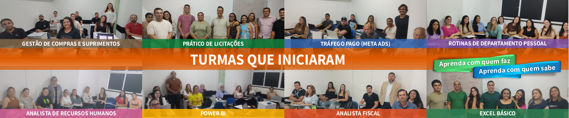 Turmas que iniciaram