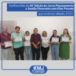Encerramento do Curso Planejamento e Gestão Financeira com Elias Peixoto em Março de 2026