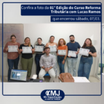 Encerramento do Curso Reforma Tributária com Lucas Ramos em Março de 2026